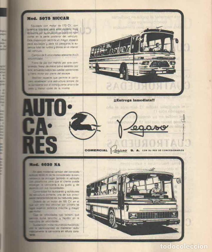 Coches y motocicletas: PEGASO 5075 SICCAR y PEGASO 6030 NA: anuncio publicidad 1968