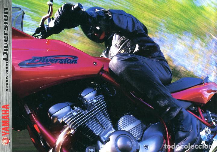 Coches y motocicletas: Folleto motocicleta Yamaha XJ600S Diversion