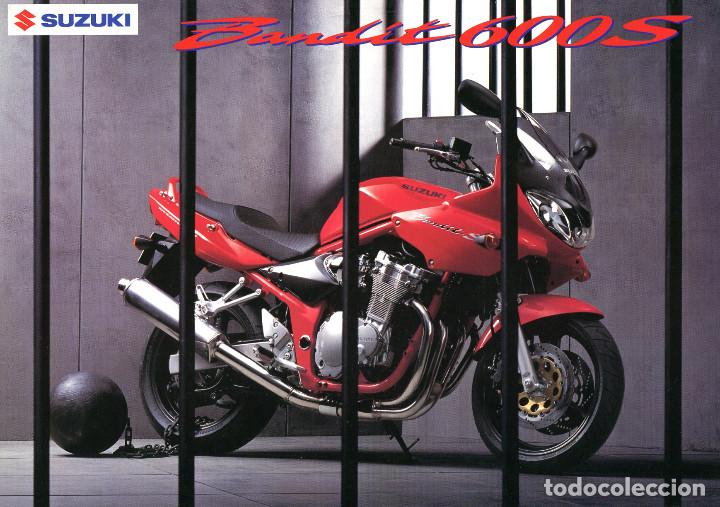 Coches y Motocicletas: Folleto cat&aacute;logo motocicleta Suzuki Bandit 600S