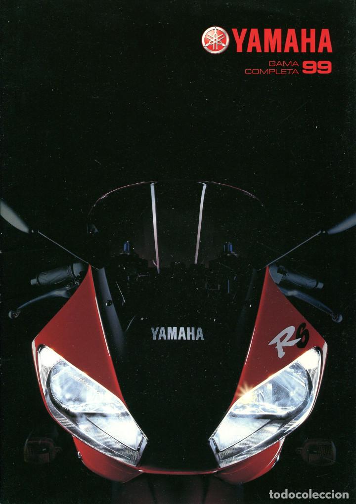Coches y motocicletas: Cat&aacute;logo general motocicletas Yamaha a&ntilde;o 1999