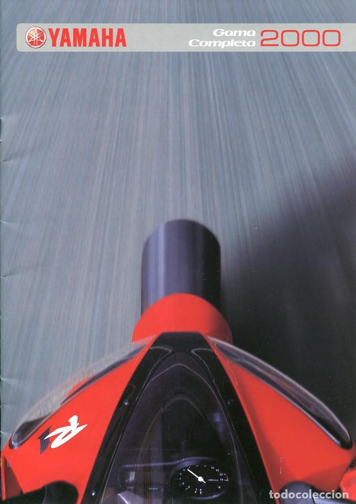 Coches y motocicletas: Cat&aacute;logo general motocicletas Yamaha a&ntilde;o 2000