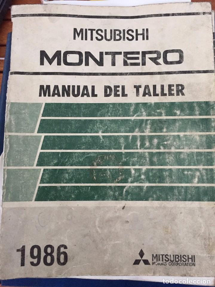 Coches y motocicletas: Manual taller mitsubishi montero 1986 en castellano