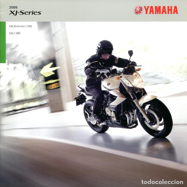 Coches y motocicletas: Folleto cat&aacute;logo motocicletas Yamaha serie XJ