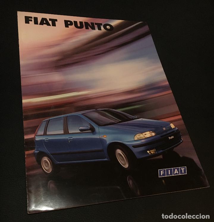 Coches y Motocicletas: Folleto catalogo publicidad original fiat punto 1997