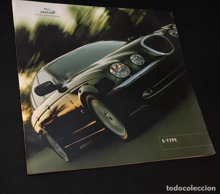 Coches y Motocicletas: Folleto catalogo publicidad original jaguar s-type 2001