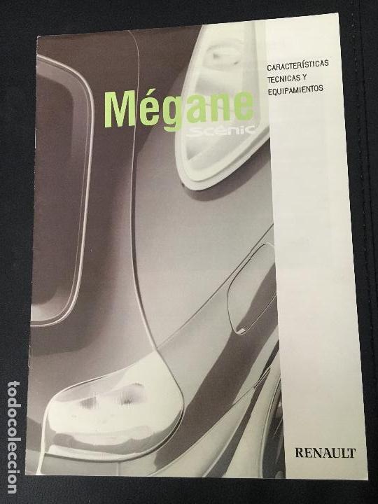 Carros e motociclos: Folleto catalogo publicidad original renault megane m&eacute;gane datos t&eacute;cnicos y equipamiento 1998