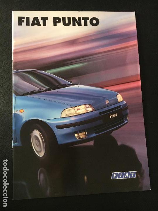 Coches y Motocicletas: Folleto catalogo publicidad original fiat punto 1999