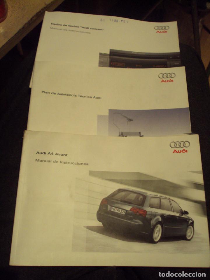 Lote De 3 Manuales Del Audi Avant 06 Sold Through Direct Sale