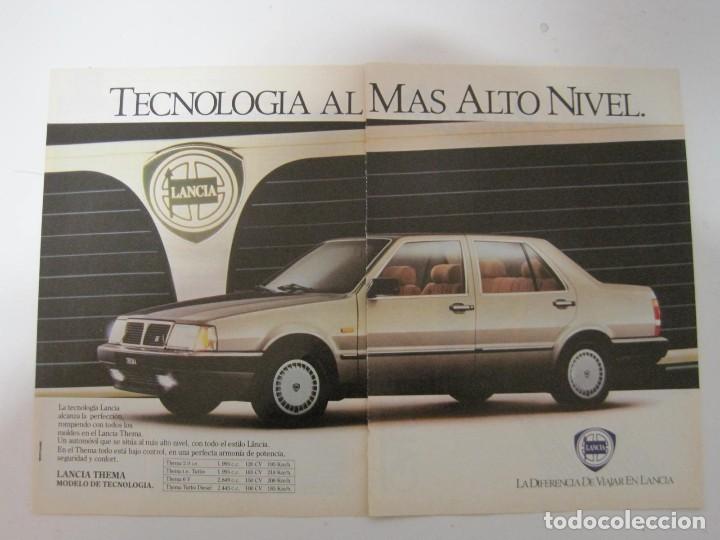 Coches y motocicletas: LANCIA THEMA: anuncio publicidad 1987