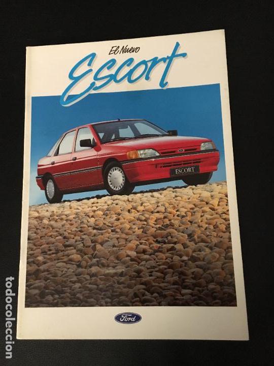 Autos und Motorr&auml;der: Folleto catalogo publicidad original ford el nuevo escort 1990