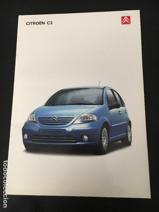 Coches y Motocicletas: Folleto catalogo publicidad original citroen c3 2004 citro&euml;n