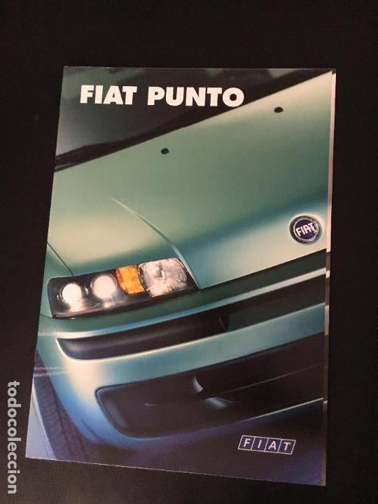 Coches y Motocicletas: Folleto catalogo publicidad original fiat punto 1999