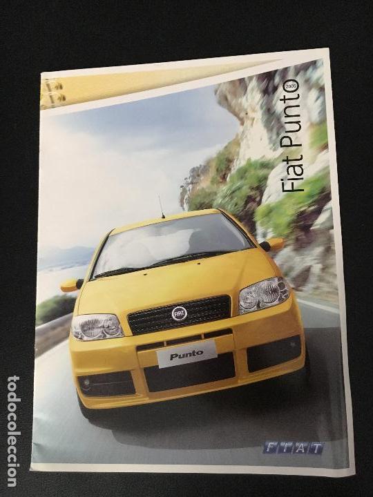 Coches y Motocicletas: Folleto catalogo publicidad original fiat punto 2005
