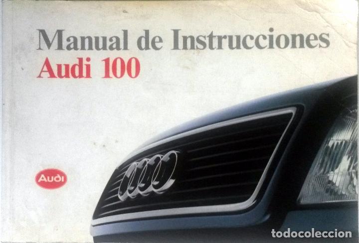 manual instrucciones original audi 100. año 199 - Comprar Catálogos