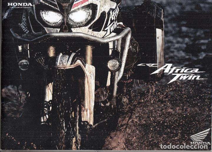 Coches y motocicletas: CATALOGO PUBLICITARIO HONDA CRF 1000L AFRICA TWIN A&Ntilde;O 2017. 31 PAGINAS IDIOMA ESPA&Ntilde;OL.
