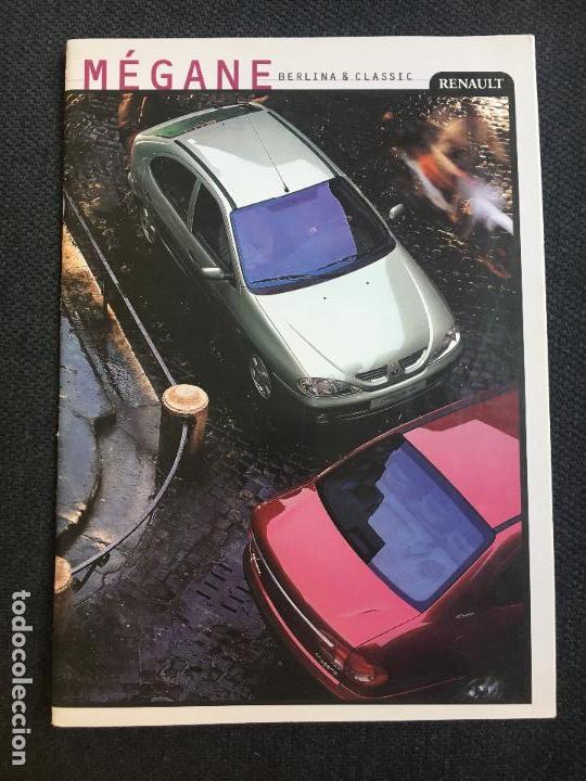 Carros e motociclos: Folleto catalogo publicidad original renault megane berlina y classic 1999
