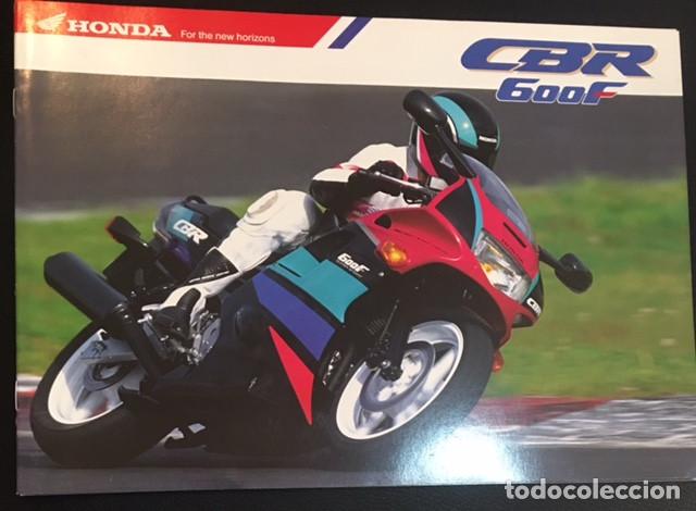 Coches y Motocicletas: Folleto catalogo publicidad honda cbr 600 f 600f