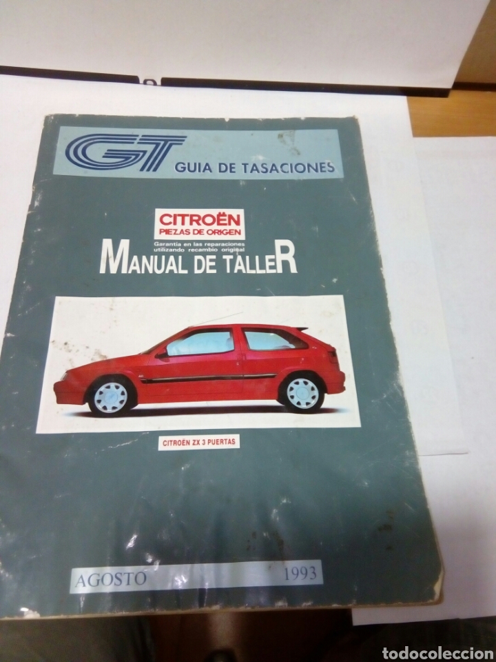 Coches y Motocicletas: Manual de taller CITROEN agosto 93