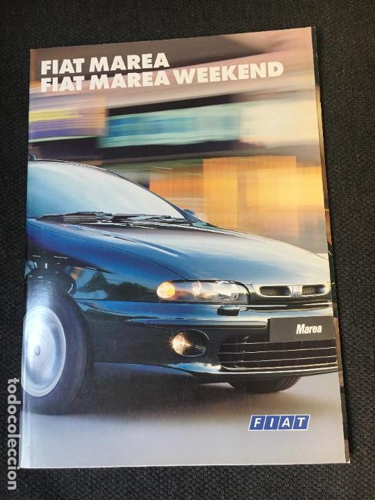 Coches y Motocicletas: Folleto catalogo publicidad original fiat marea weekend 1998