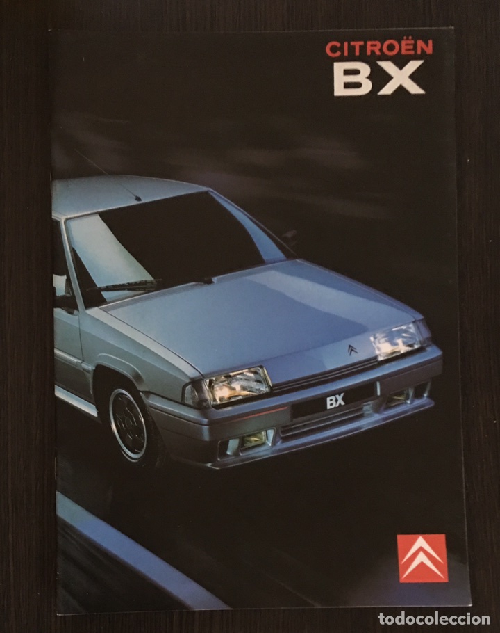 Coches y Motocicletas: Folleto catalogo publicidad original citroen bx de 1989
