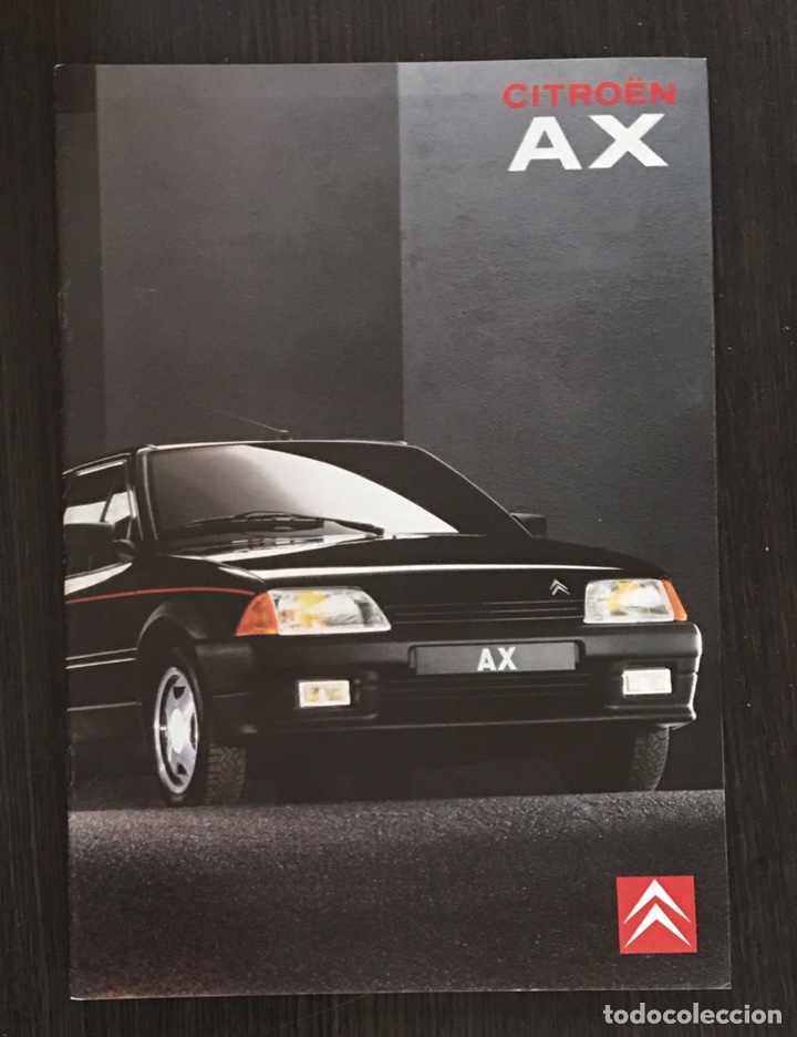 Coches y Motocicletas: Folleto catalogo publicidad original citroen ax de 1991