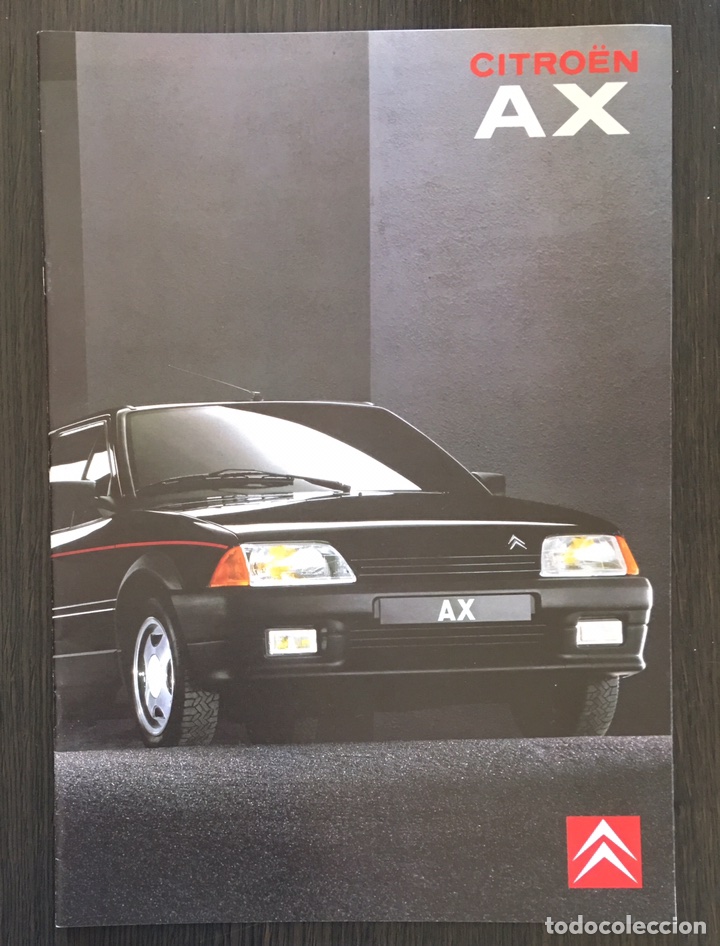 Coches y Motocicletas: Folleto catalogo publicidad original citroen ax de 1991
