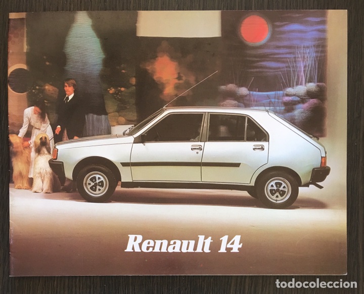 Carros e motociclos: Folleto catalogo publicidad original renault 14 de 1979-1980