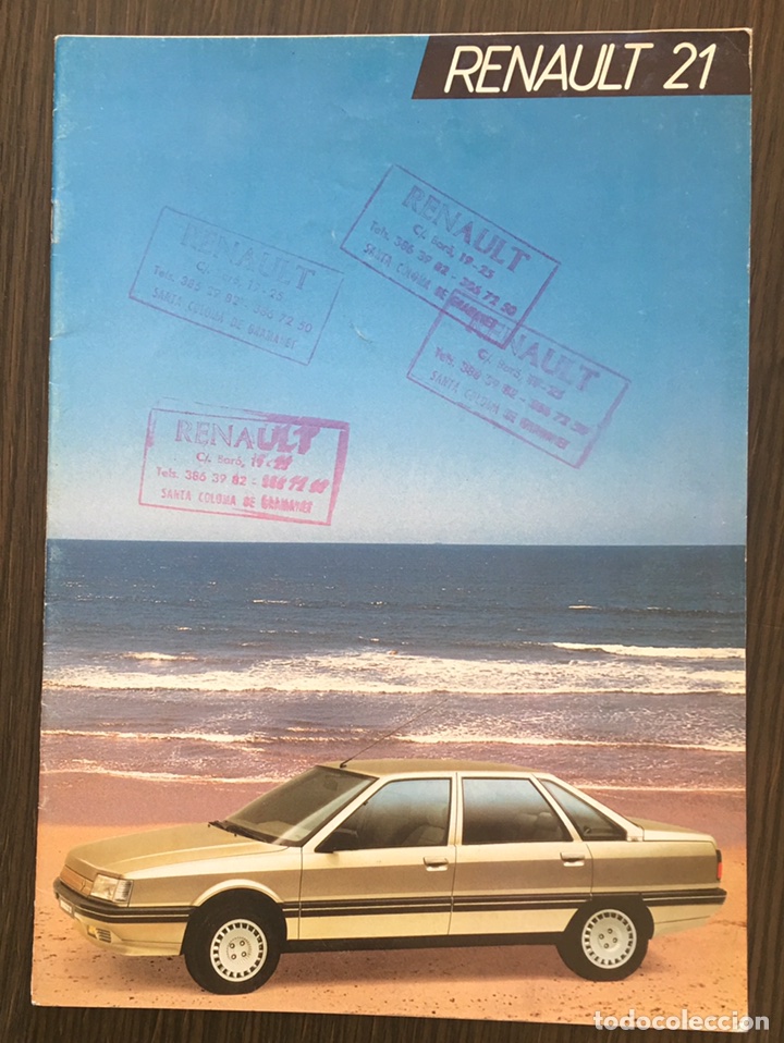 Carros e motociclos: Catalogo folleto publicidad original renault 19 de 1986