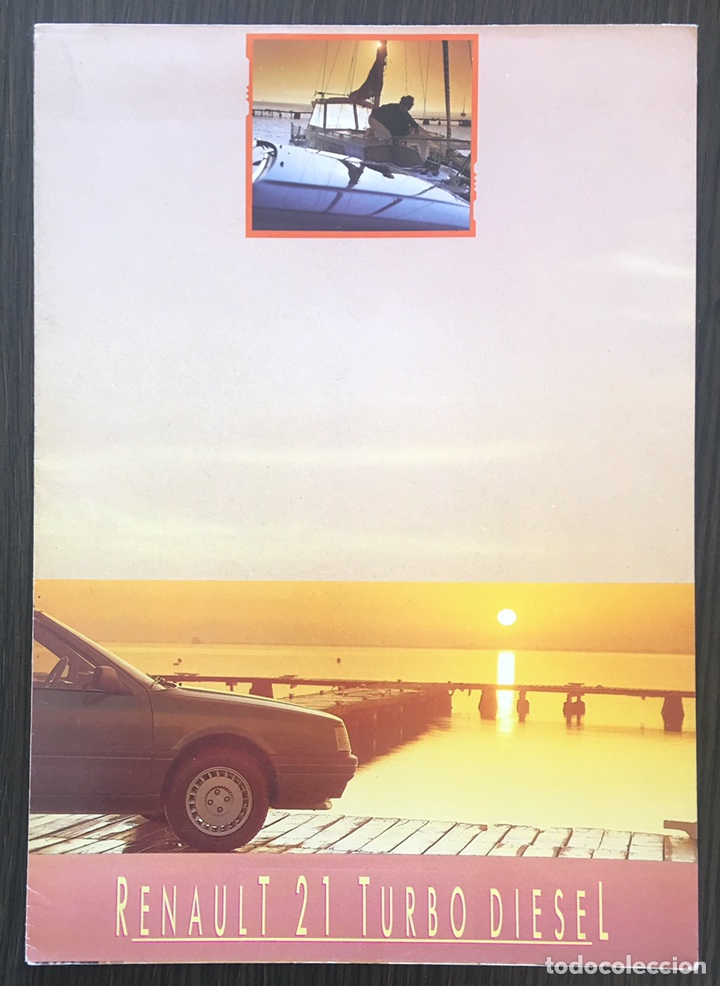 Carros e motociclos: Catalogo folleto publicidad original renault 21 turbo diesel de 1987