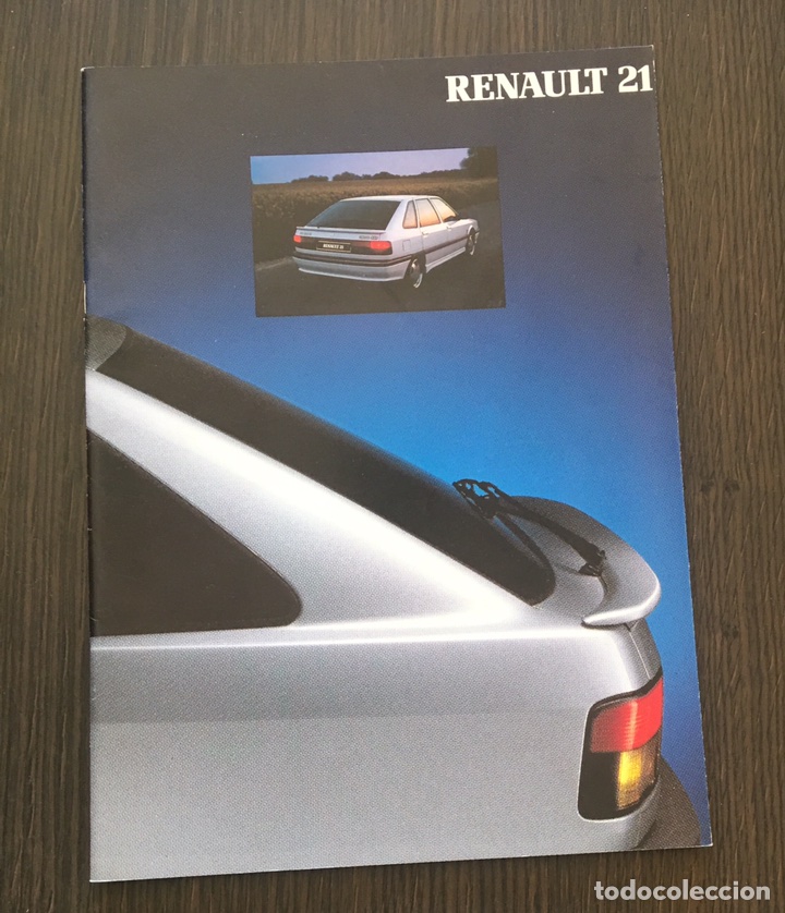 Carros e motociclos: Catalogo folleto publicidad original renault 21 de 1990