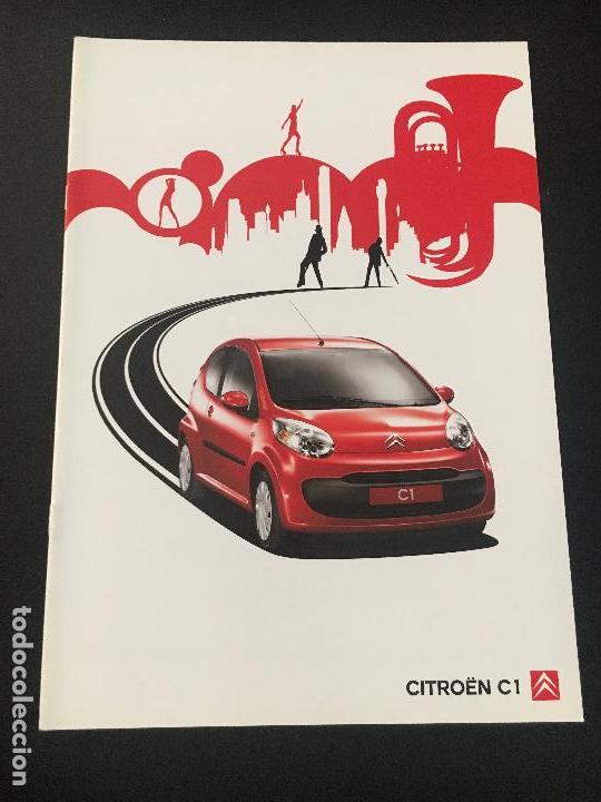 Coches y Motocicletas: Folleto catalogo publicidad original citroen c1 2005 citro&euml;n
