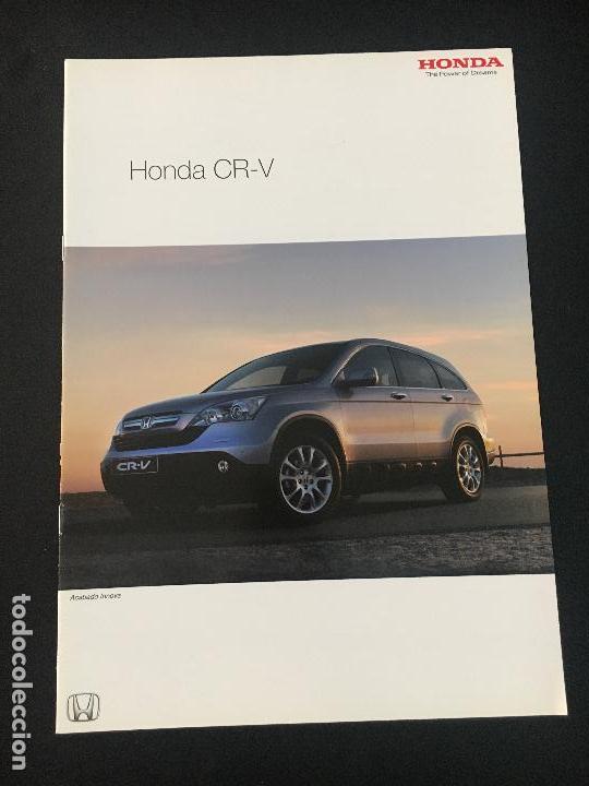 Coches y Motocicletas: Folleto catalogo publicidad original honda 2007