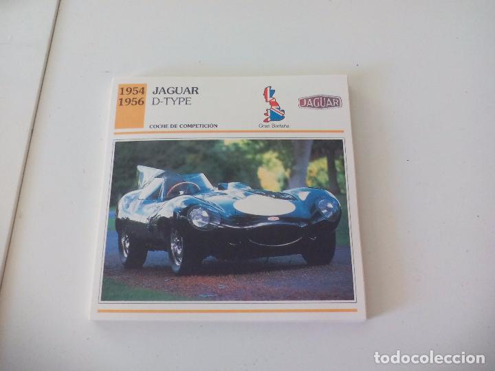 Coches y Motocicletas: Jaguar D-Type AUTOS DE COLECCION PLANETA-DE AGOSTINI. FICHA T&Eacute;CNICA COCHE clasico-antiguo