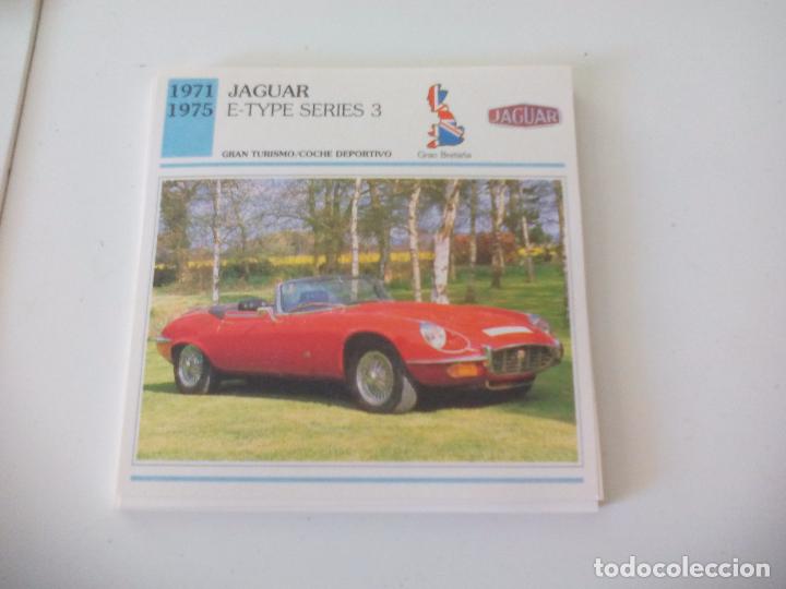 Coches y Motocicletas: Jaguar E-Type Series 3 AUTOS DE COLECCION PLANETA-DE AGOSTINI. FICHA T&Eacute;CNICA COCHE clasico-antiguo