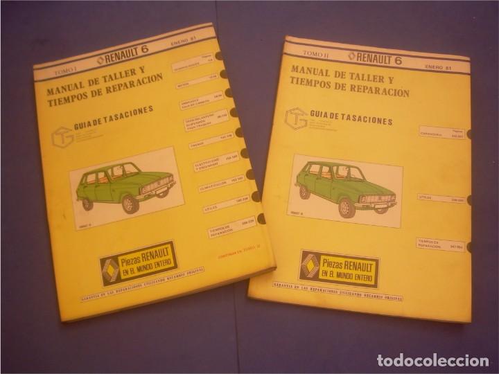 Renault 6. manual de taller y tiempos de repara - Vendido en Venta
