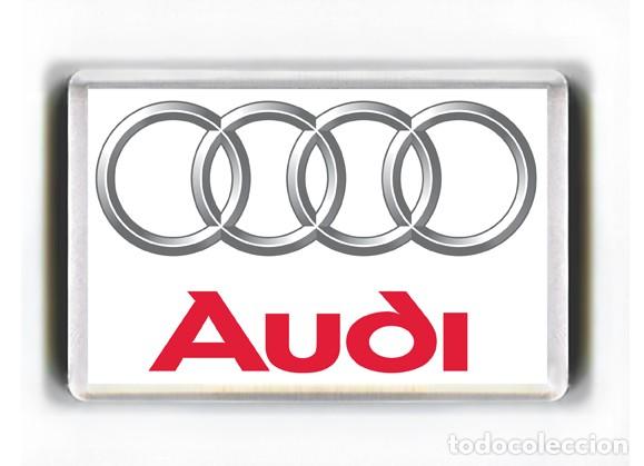 Coches y motocicletas: IMAN ACRILICO NEVERA - PUBLICIDAD AUDI