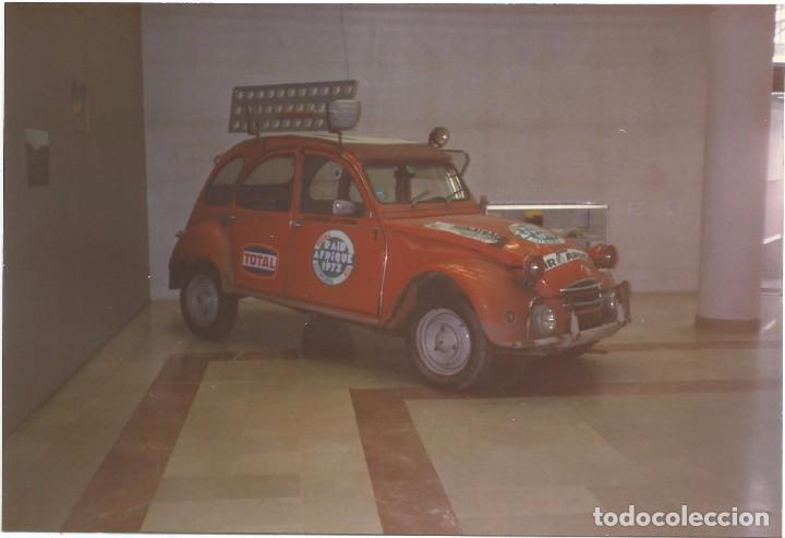 Coches y Motocicletas: 4 FOTOGRAFIAS DE CITROEN 2CV .- MEDIDAS 15 X 10.5