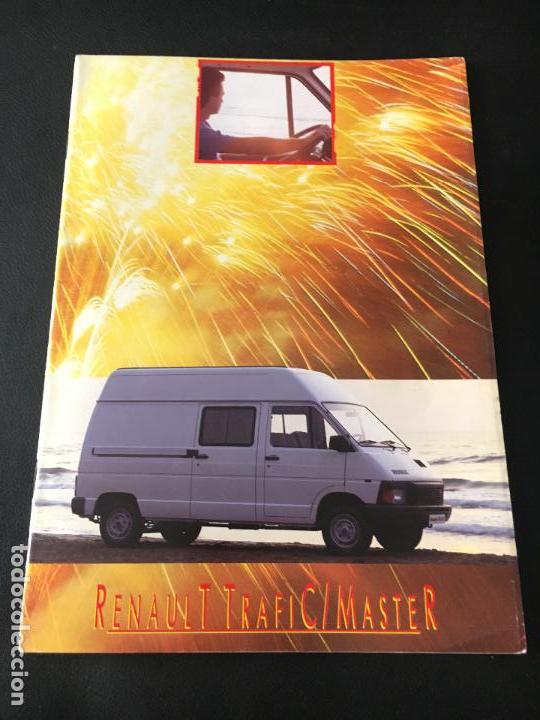 Carros e motociclos: Folleto catalogo publicidad original renault trafic master de 1987