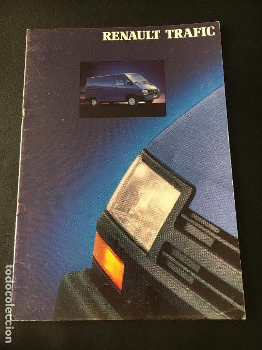 Carros e motociclos: Folleto catalogo publicidad original renault trafic de 1990