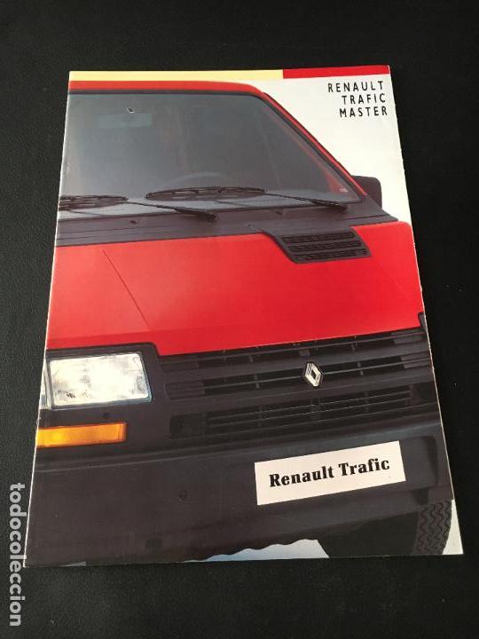 Carros e motociclos: Folleto catalogo publicidad original renault trafic master de 1989