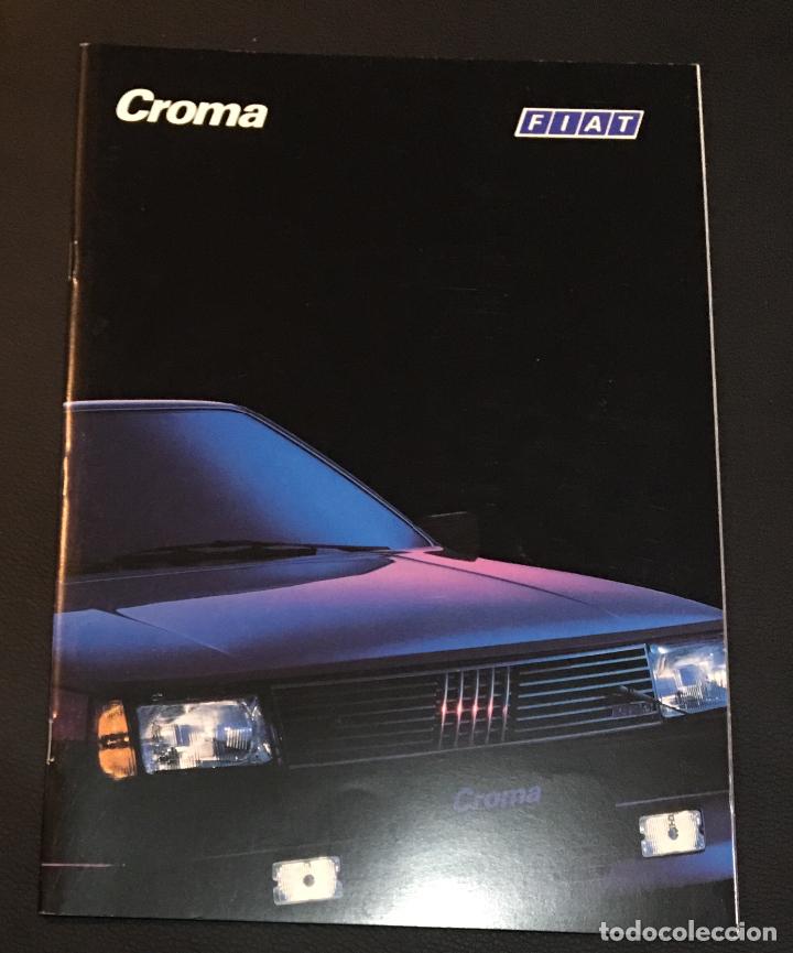 Coches y Motocicletas: Folleto catalogo publicidad original fiat croma