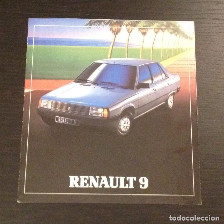 Autos und Motorr&auml;der: RENAULT 9 GTL TSE - CATALOGO FOLLETO PUBLICIDAD ORIGINAL - FASA ESPA&Ntilde;A 1982