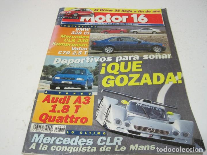 Coches y motocicletas: MOTOR16 1999: PEGASO Z-102 THRILL; AUDI A3 1.8T; MERCEDES CLK; VOLVO C70; BMW 325 Ci; ETC...