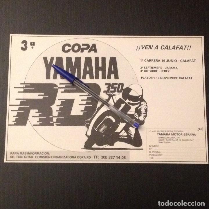Autos und Motorr&auml;der: 3&ordf; COPA YAMAHA RD 350 VEN A CALAFAT CIRCUITO - RECORTE PRENSA REVISTA ANUNCIO PUBLICIDAD