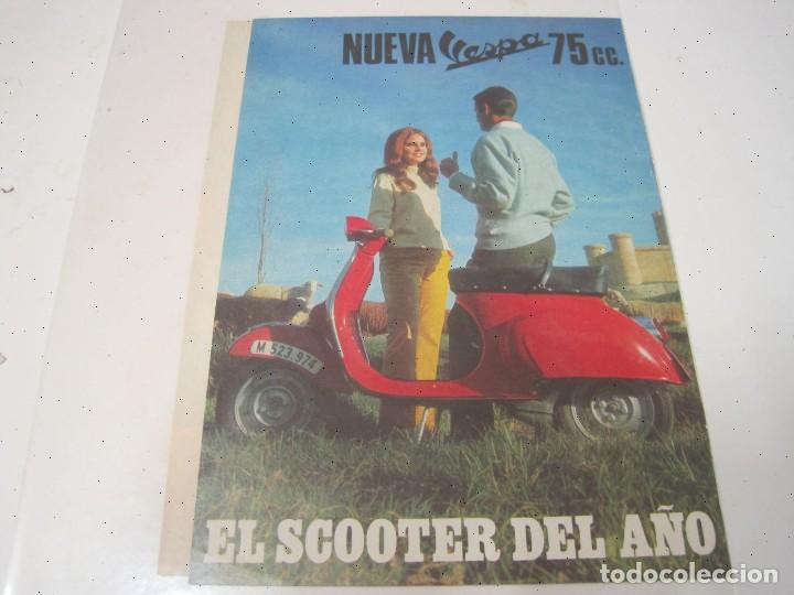 Coches y motocicletas: VESPA 75 cc: anuncio publicidad 1969