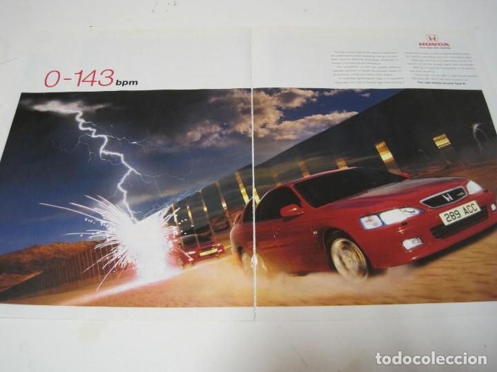 Coches y motocicletas: HONDA ACCORD TYPE-R: anuncio publicidad 1999