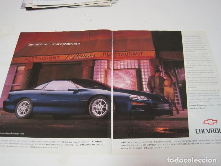 chevrolet camaro: anuncio publicidad 2000 - Compra venta en todocoleccion