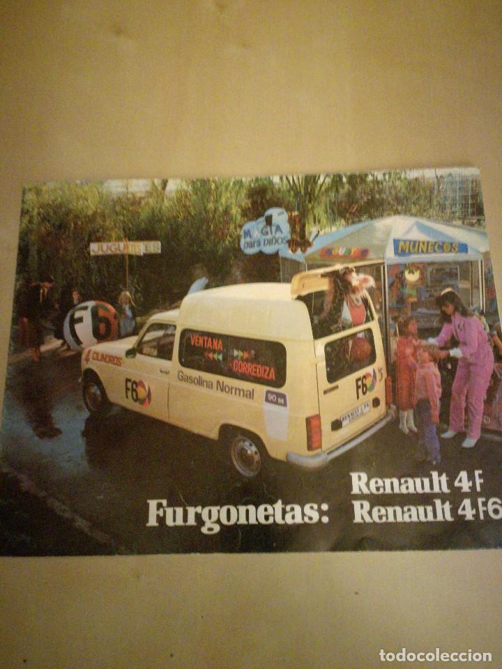 Autos und Motorr&auml;der: Catalogo RENAULT 4 F y F6