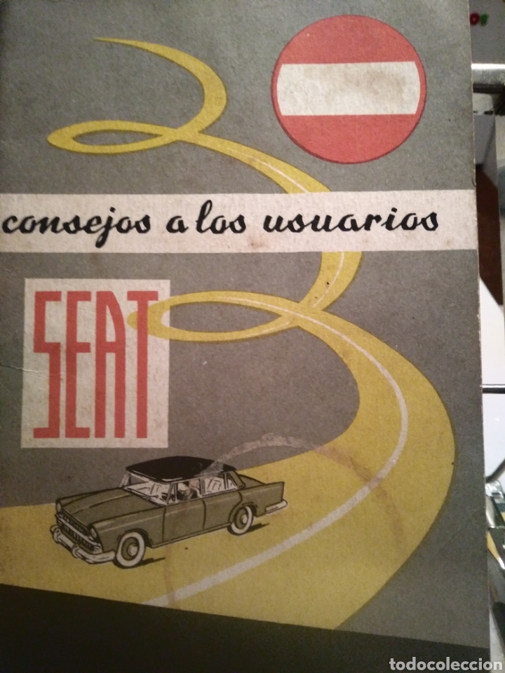 Coches y motocicletas: SEAT. CONSEJOS A LOS USUARIOS. 1967.