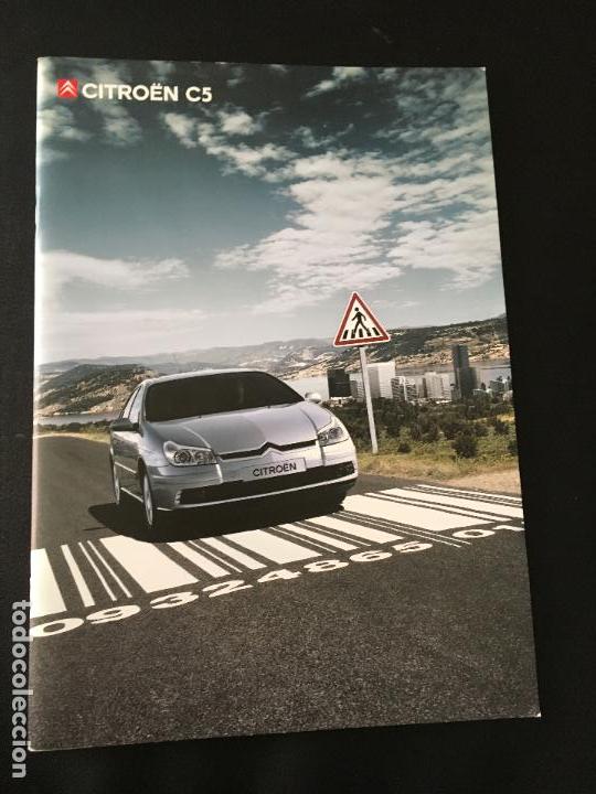Coches y Motocicletas: Folleto catalogo publicidad original citroen c5 2006 citro&euml;n